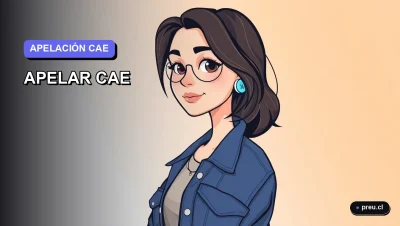 Ilustración plana y moderna de una estudiante universitaria con expresión decidida, sobre un fondo de gradiente suave. Guía paso a paso para apelar tu Crédito con Aval del Estado.